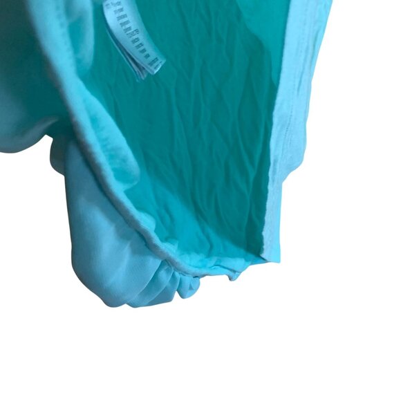 Sleeveless Venus Womens Draped Light Blue Top Size L Polyester Casual - Picture 7 of 9